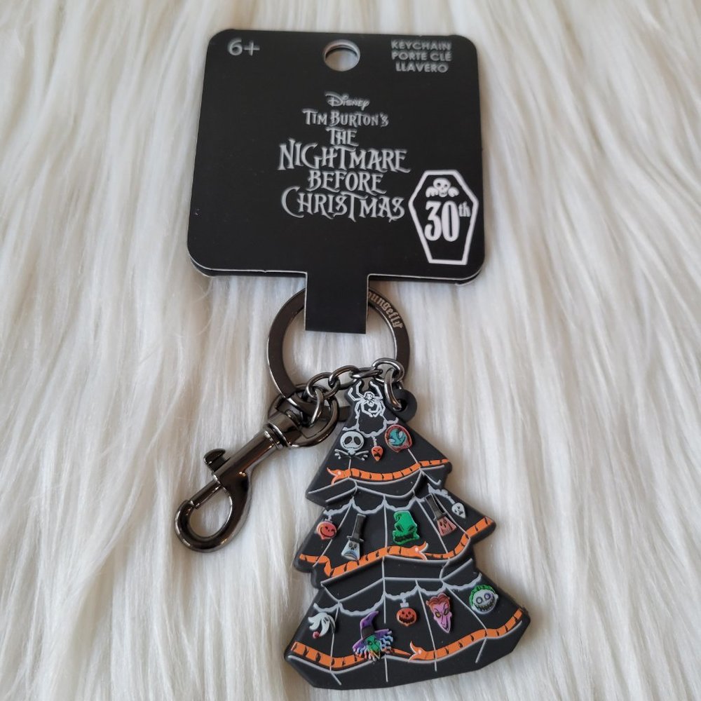 Disney Nightmare Before Christmas Tree Keychain